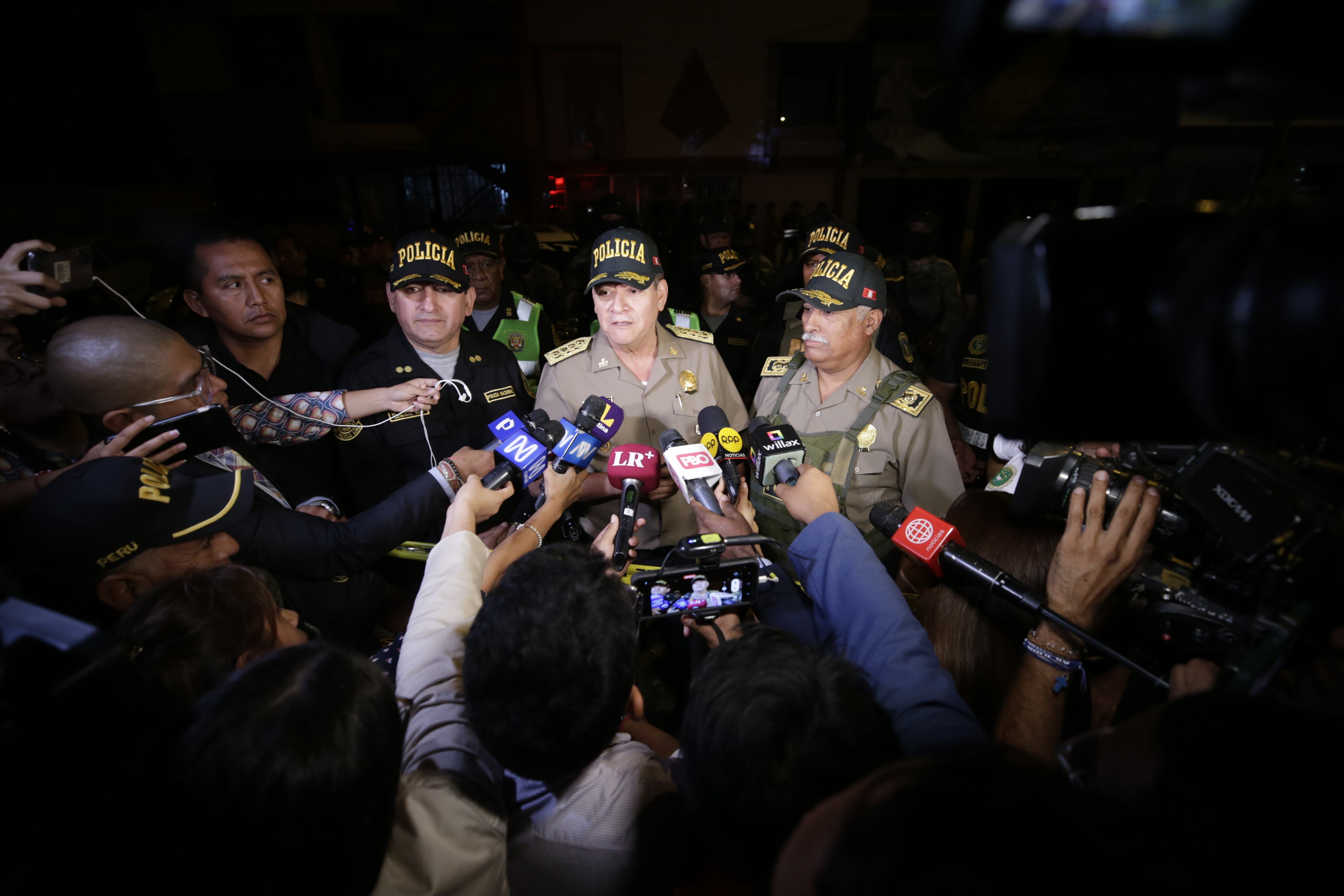 El comandante general de la Policía Nacional del Perú, general PNP Jorge Angulo Tejada. (Foto: César Bueno @photo.gec)