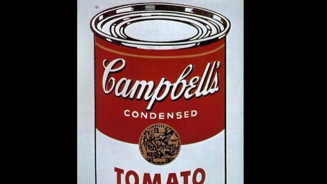 Latas de sopa Campbell lucirán tal como las pintó Warhol