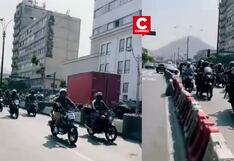 Motociclistas protestan frente al Congreso tras propuesta de restricción de motos por 12 horas diarias