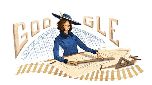 El doodle de Google rinde homenaje a la ingeniera chilena Justicia Espada Acuña 