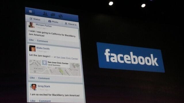 Ejecutivos de Facebook y BlackBerry se reunieron para una posible venta