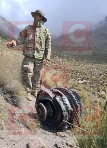 Parte de un motor del avión Mirage 2000. (Foto: GEC)