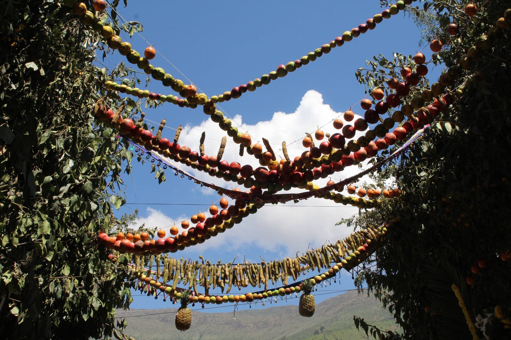 Tradicionales "monte altares" de las comunidades de Río Blanco y Tuahualque por Semana Santa 2026 . (Foto: Pampacolca-Tierra de Lindas Costumbres y Tradiciones/Facebook)