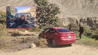 Arequipa: Capturan a asaltantes y recuperan taxi en un par de horas en Chala