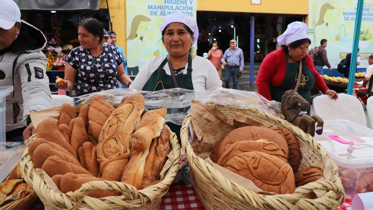 Reunió a más de 100 emprendedores, más de 50 están vinculados con la panadería, según aseguró el gerente de Desarrollo Económico Local de la Municipalidad Provincial de Trujillo. (Foto: Ozono Televisión)