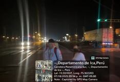Policía aclara que Panamericana Sur está libre: video de bloqueo es de año anterior