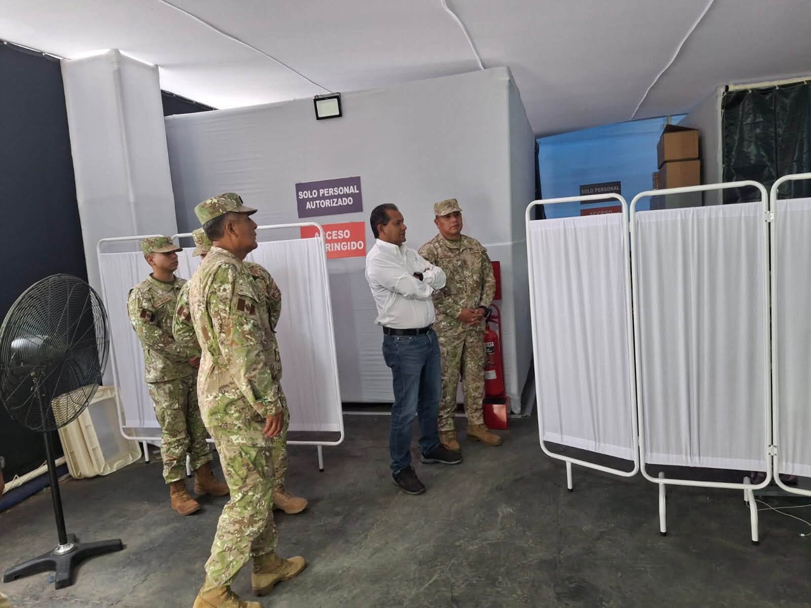 Supervisó el nuevo control tecnológico en el penal de Trujillo.