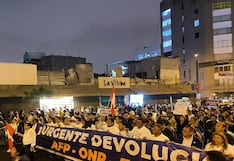 Marcha contra reforma de pensiones: Exigen retiro de hasta 4 UIT de fondos AFP