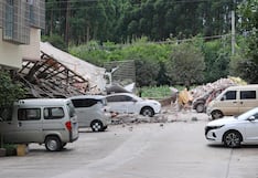 Sismo de magnitud 5,2 deja dos muertos y edificios colapsados en China