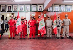 Piura: Rinden homenaje a la Compañía de Bomberos 43 de Sullana