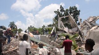 Haití: la cantidad de muertos por el terremoto subió a casi 1.300 
