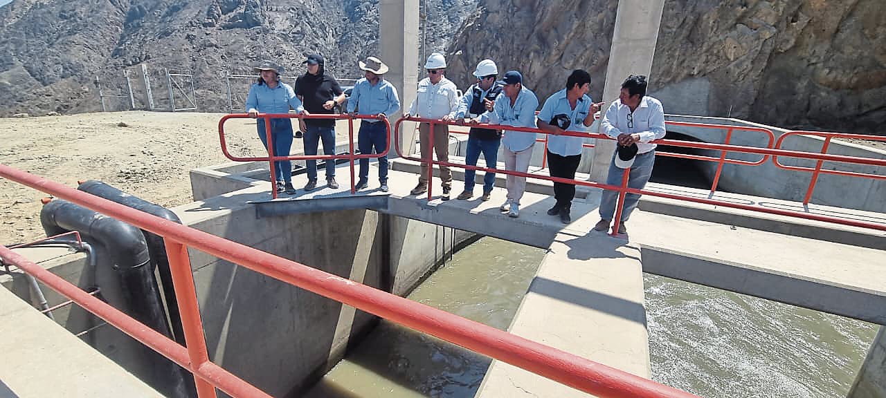 Junta de usuarios y Chavimochic realizaron una visita técnica al proyecto.