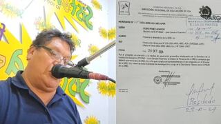 Ica: profesor es separado por denuncias de presunto maltrato a estudiantes