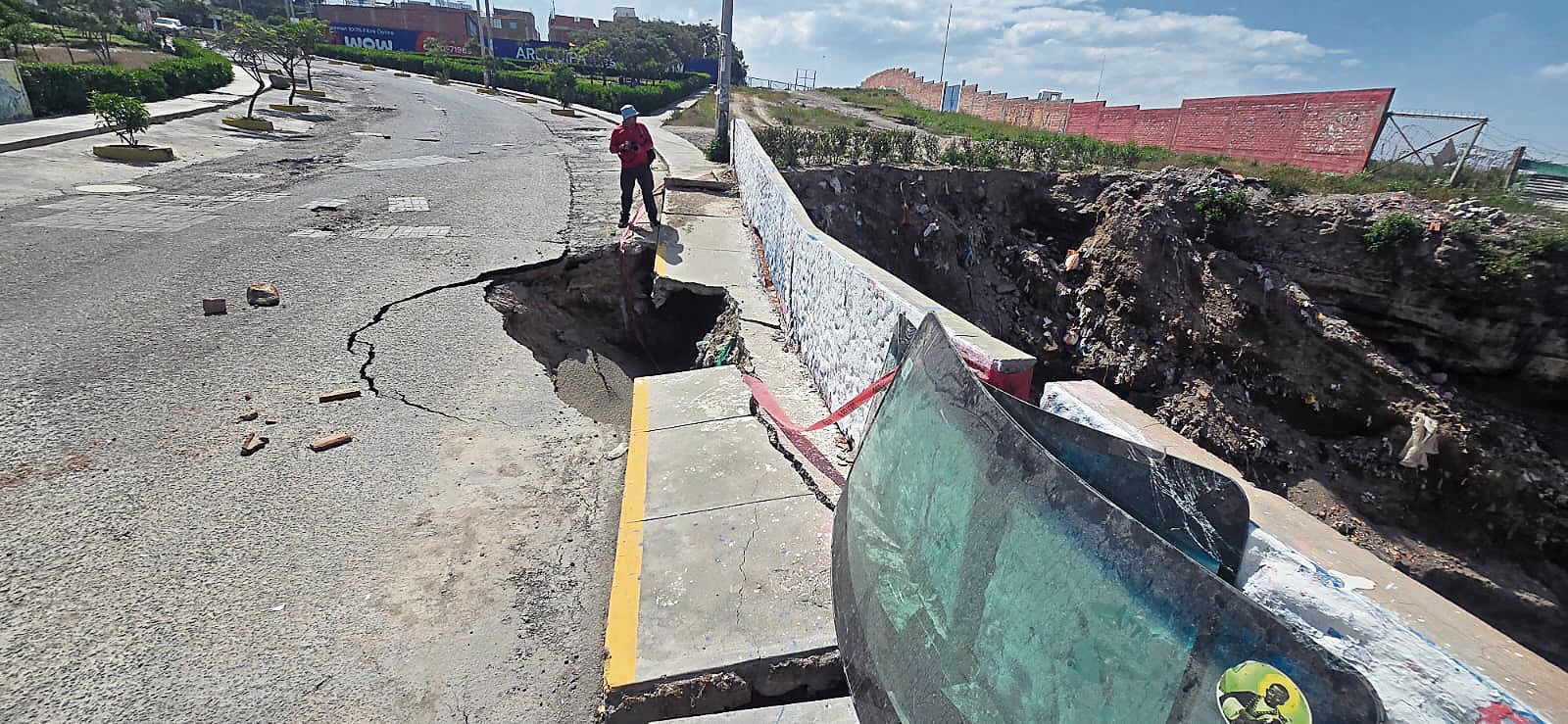 Arequipa: cuatro puentes colapsados por lluvias siguen en abandono (Foto: GEC)