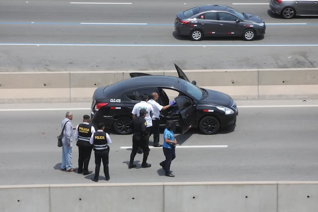 Asalto armado en San Miguel (Fotos: Violeta Ayasta/@photo.gec)