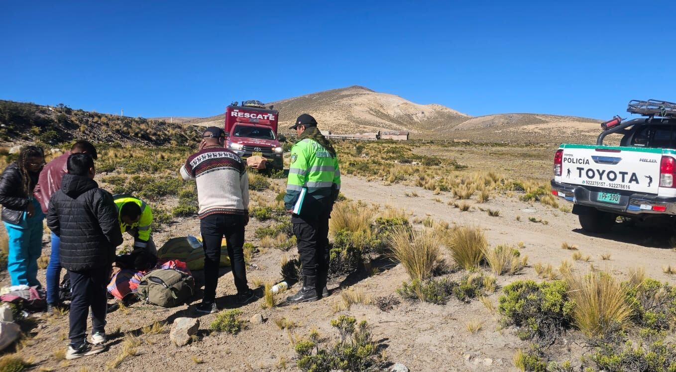Miembros de una familia sufrieron una accidente y dos perdieron la vida. (Foto: Difusión)