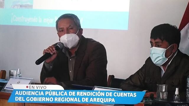 Gerente general del Gobierno Regional de Arequipa reconoce que tuvieron deficiencias
