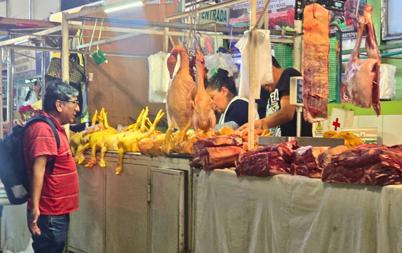 Mercado Nueva Aurora en José Luis Bustamante y Rivero, Arequipa. (Foto: Yunsu Pariapaza/@photo.gec)