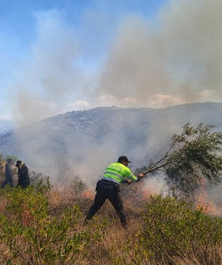 Huancavelica: siete distritos reportan incendios forestales y Tintaypuncu pide ayuda