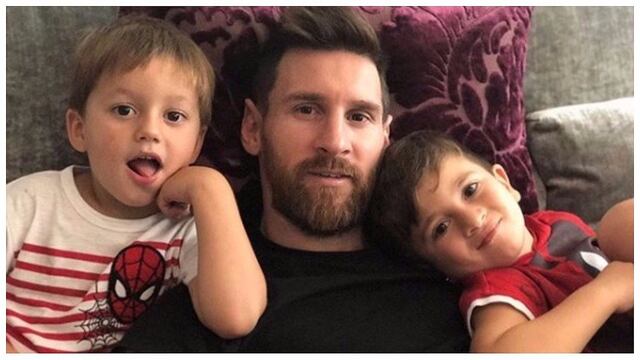 Lionel Messi se divierte con las reacciones de su hijo mayor y lo convierte en meme
