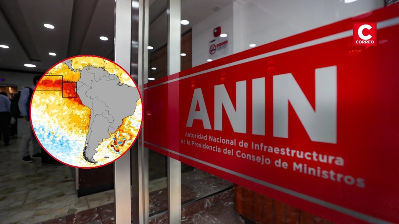 Gobierno autoriza transferencia de S/375 millones a ANIN para proyectos ante riesgo por fenómeno El Niño. Composición: Diario Correo.