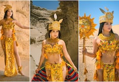 Kiara Acosta, reina mundial del turismo Ica, promueve el turismo nacional desde Cajamarca