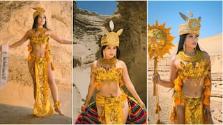 Kiara Acosta, reina mundial del turismo Ica, promueve el turismo nacional desde Cajamarca