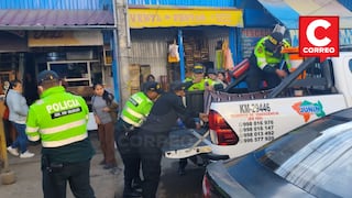 Padre de cinco hijos soldaba techo en mercado de Huancayo y muere al caer