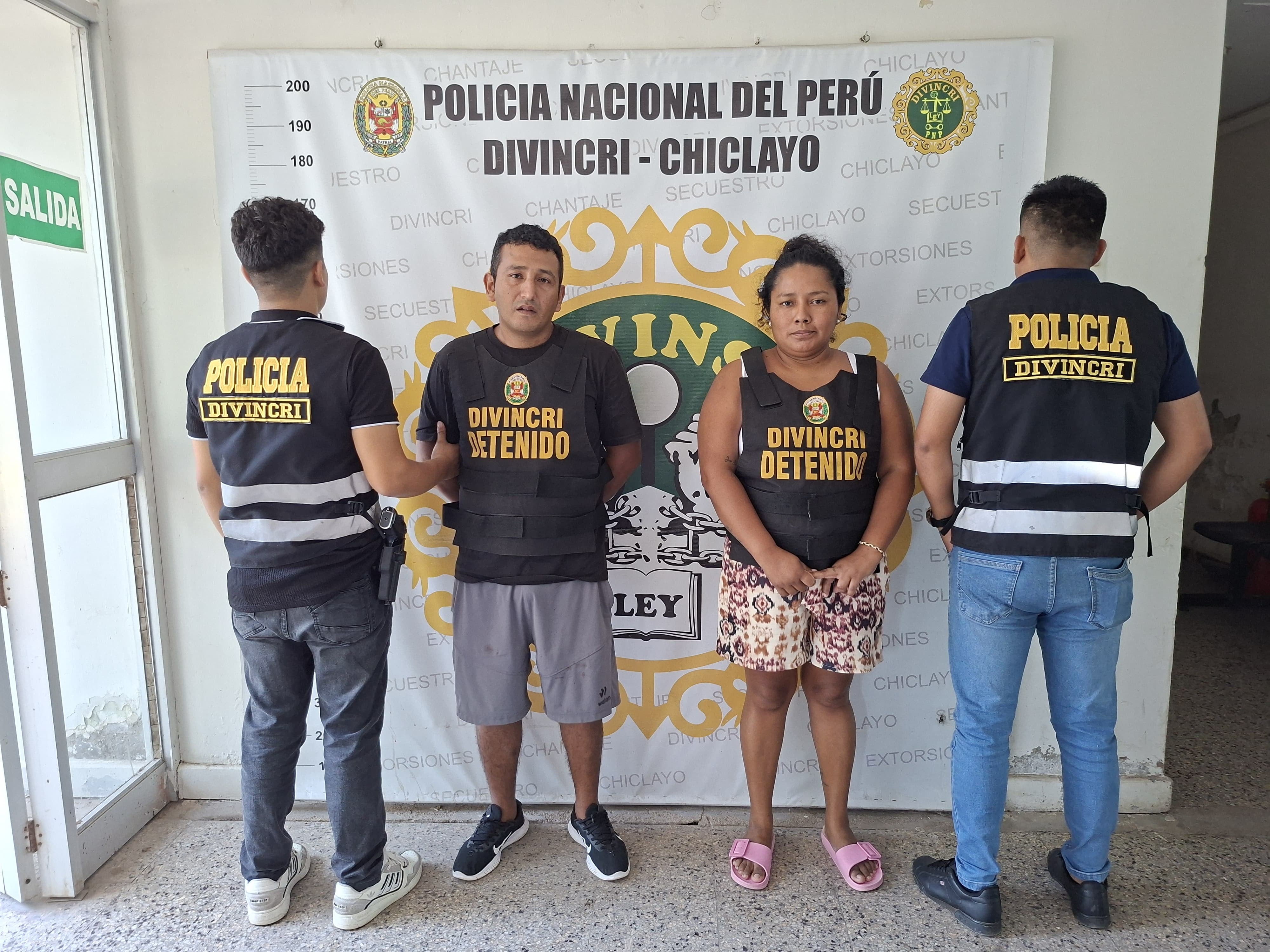 Pareja es liberada por el Poder Judicial.