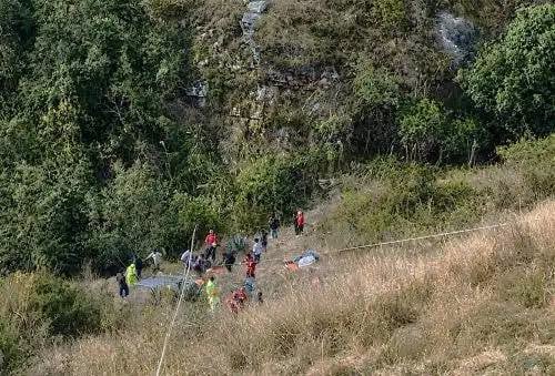 Un conductor de 32 años y una joven enfermera de Essalud perdieron la vida en el abismo de Chotén.