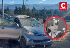 Junín: Profesora muere tras despiste y volcadura de vehículo en Jauja