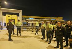 Agentes del INPE y policías realizan requisa en el penal de Chincha