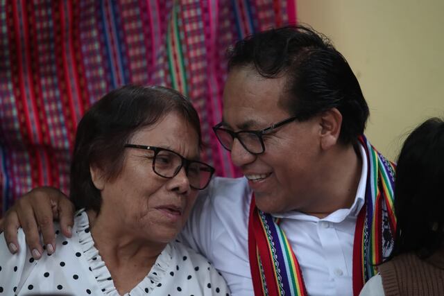 Roberto Sánchez: así fue el desayuno electoral junto a su familia en Huaral (Fotos: Jesús Saucedo/GEC)
