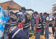 Piura: Incautan 150 kilos de productos pirotécnicos en el mercado