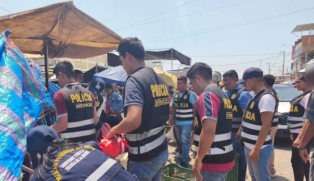 Incautan productos pirotécnicos en mercado de Piura