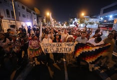 Cercado de Lima: Simpatizantes de Juntos por el Perú realizan marcha “Respeta mi voto” (FOTOS)