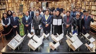 Junín: 46 libros históricos de la biblioteca del convento de Ocopa son declarados Patrimonio