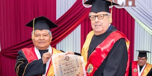 Velarde defiende independencia del BCR y asegura que “la política monetaria no es de izquierda ni de derecha”. Foto: Universidad San Cristobal.