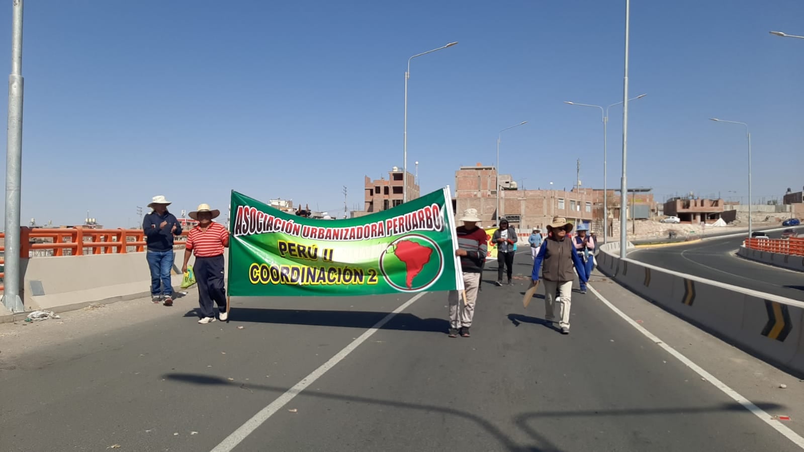 El puente Paccha sin alumbrado público. (Foto: GEC)