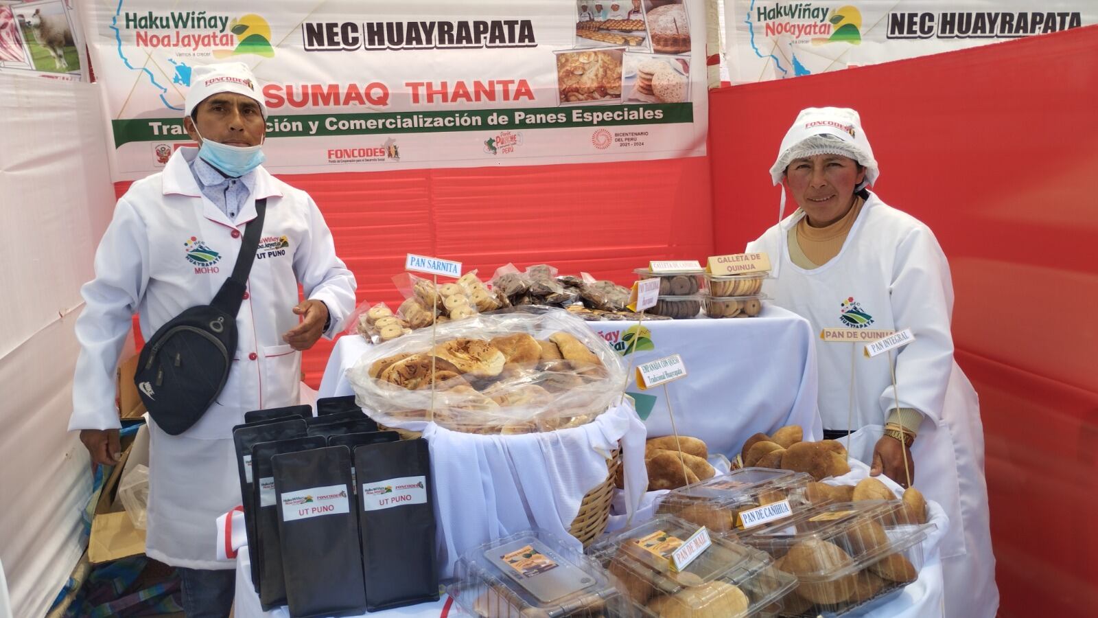 Emprendimientos rurales inclusivos de Arequipa, Moquegua, Puno y Tacna se exponen en festival en la plaza José Abelardo Quiñones este 7 y 8 7 y 8 de diciembre. (Foto: Difusión)
