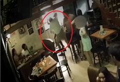 Piura: Sujeto atacó violentamente con una jarra de vidrio a un agente aduanero