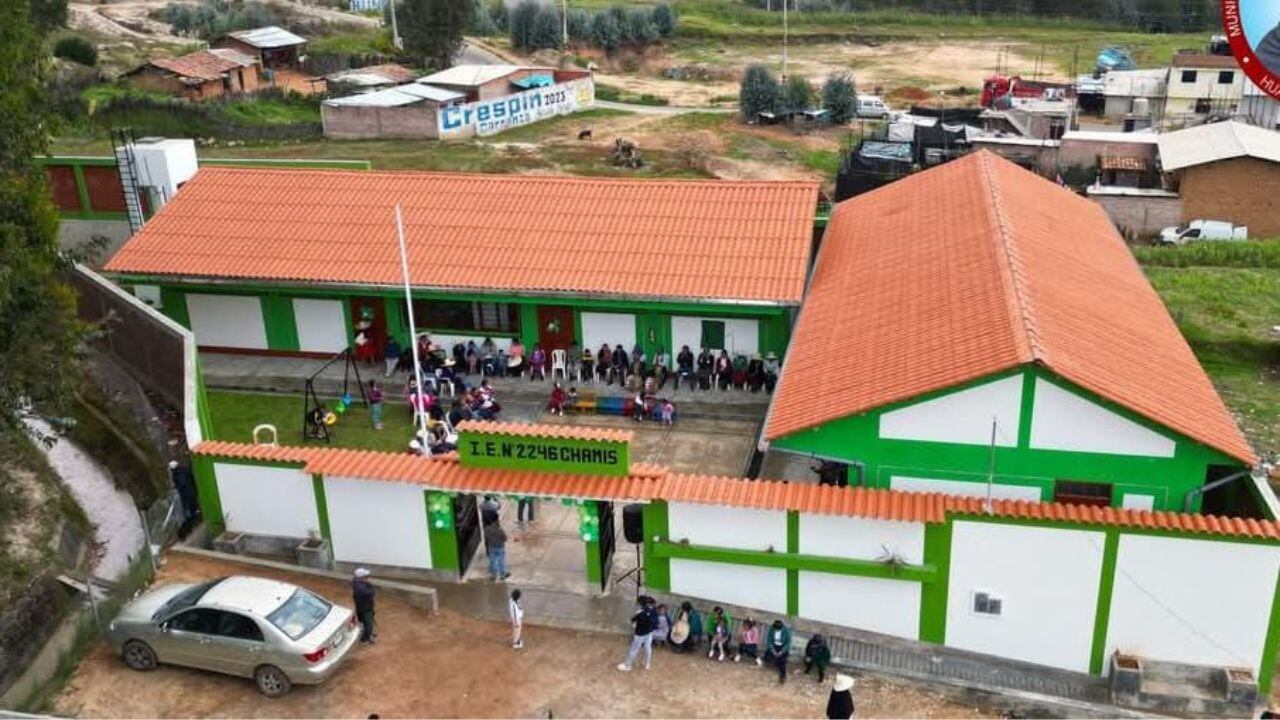 Municipalidad Provincial de Sánchez Carrión priorizó la construcción de modernos ambientes educativos.