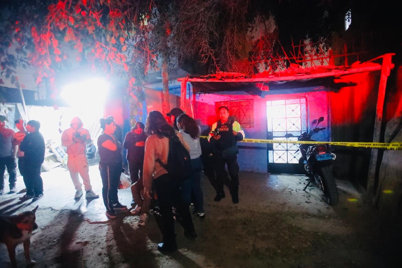 La víctima fue interceptada por dos sujetos armados que huyeron tras el ataque. (Fotos: GEC)