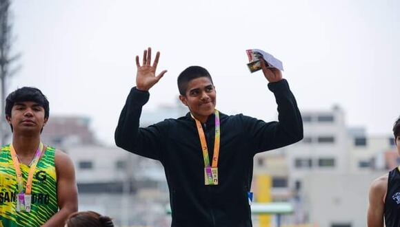Lucas Valerio Noriega formaría parte de la selección peruana de atletismo.