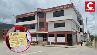 Huancayo: Proveedores reclaman pago de S/ 70 mil y protestan frente al Colegio de Ingenieros