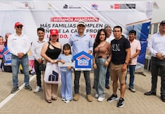 La Libertad: Ministro de Vivienda entrega 138 casas en Laredo