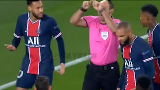 La furia de Neymar por el VAR que repitió el penal a favor del Manchester United (VIDEO)