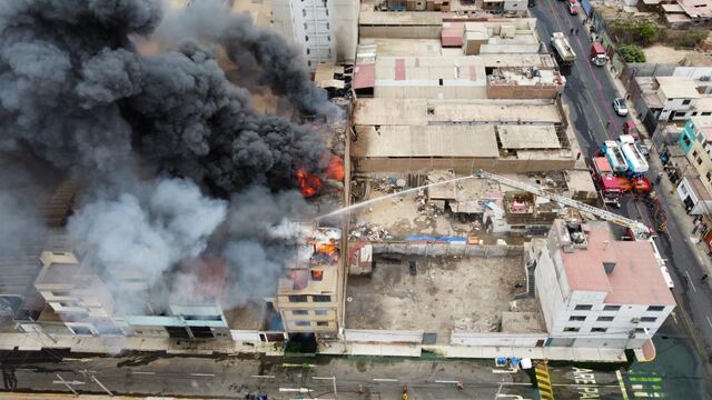 Incendio en San Miguel