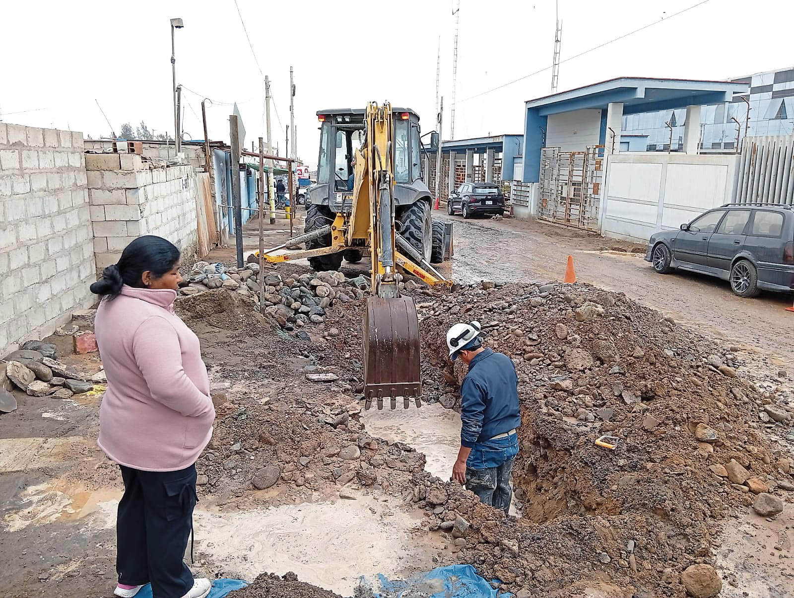 Red se rompió en la asociación Hijos de Gregorio Albarracín. (Foto: Adrian Apaza)