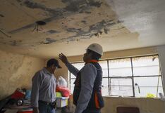 Arequipa: Pabellones de colegio Micaela Bastidas en riesgo de colapso tras lluvias intensas